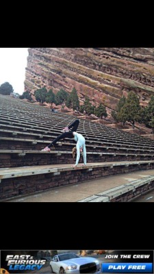 Red rocks