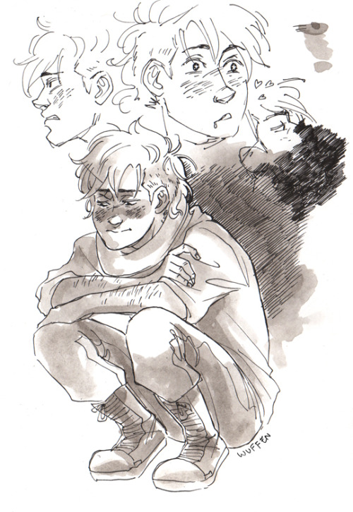 i can’t concentrate on anything ughhhhhh but hey inktober sketches