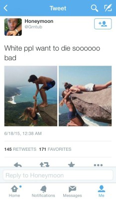 africa-will-unite:  crime-she-typed:  atomic-glitter:  I seriously wanna do a study on privilege and risk-taking behaviour because I have a theory that people with more privilege are less likely to think about consequences than are oppressed people, who