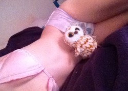 goodnitegirl206: Laying around with Mr. Owl