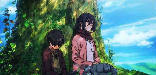 I Want To See You Again...Eren, Thank You For Wrapping This Scarf Around Me.