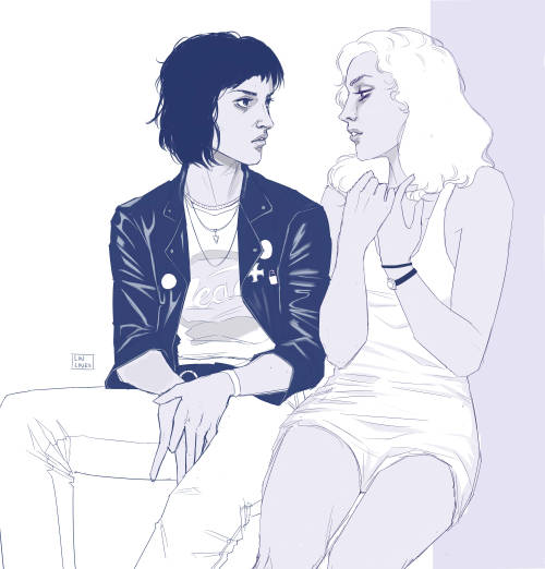 been thinking about that one picture of Joan Jett and Debbie Harry…