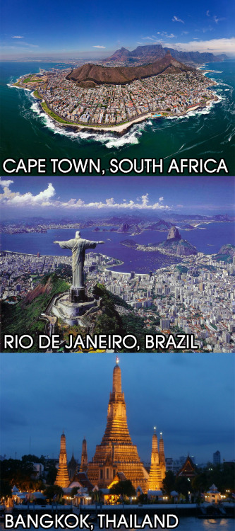sarahdragon:  beben-eleben:  The 30 Best Cities in the World  I love skylines 