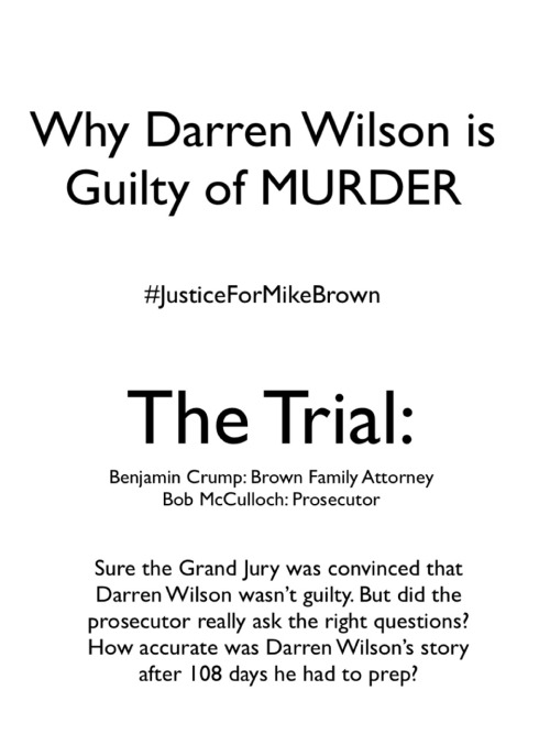 zaynmalikmeplease:Justice for Mike Brown. So far most of the powerful evidence I’ve seen. Please add