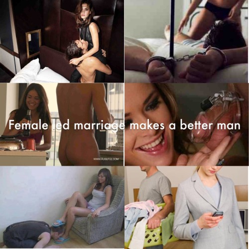 XXX female-led:  …and a better marriage!  photo