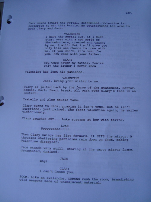 COBSPOILERS! CoB Movie Script PART 4. 