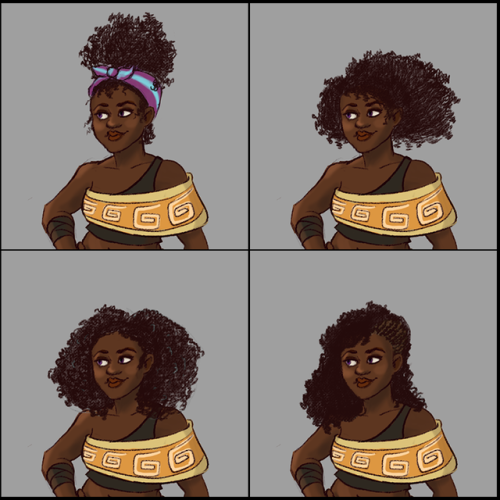 envelion - Some hairstyle explorations because I admittedly...