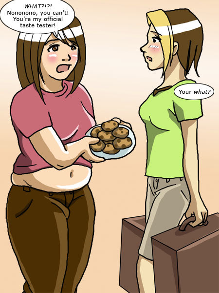 Roomie to grow, an aborted weight gain comic