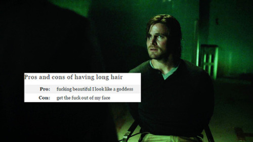 Life As A Tumblr Text Post: Oliver Queen