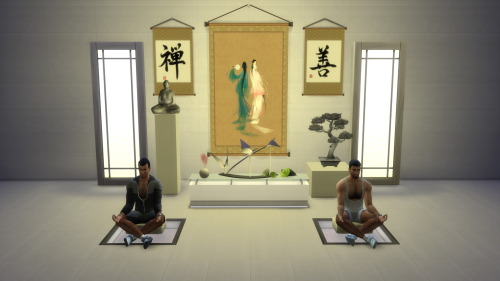 Lemme Meditate On It… (New Meditation Stools)Link: SFS [3 in 1 archive]     I wanted some mor