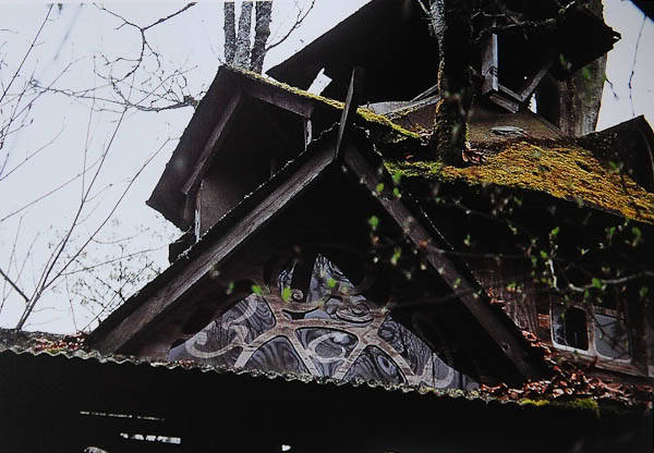 sixpenceee:  Redmond Treehouse This plywood palace built around a broad-leafed maple