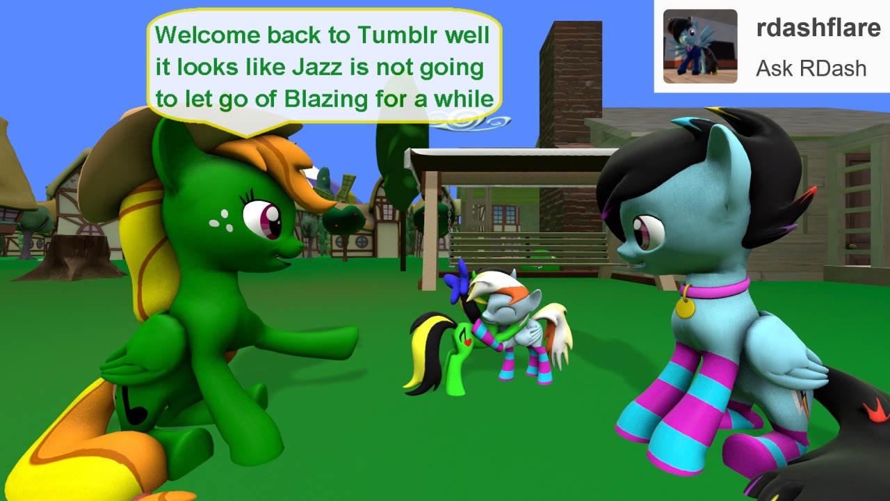 ask-the-out-buck-pony:Followed by @rdashflare / Rainbowdashydg go and follow his