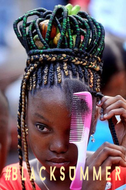 kimreesesdaughter:  melaninmedia:   #BLACKSUMMER