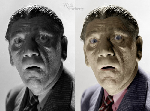 Shemp Howard - colorized&hellip; If you have an old photo you’d love to have restored and/