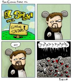 jaidefinichon:  Es chistoso por que es guatón :v 