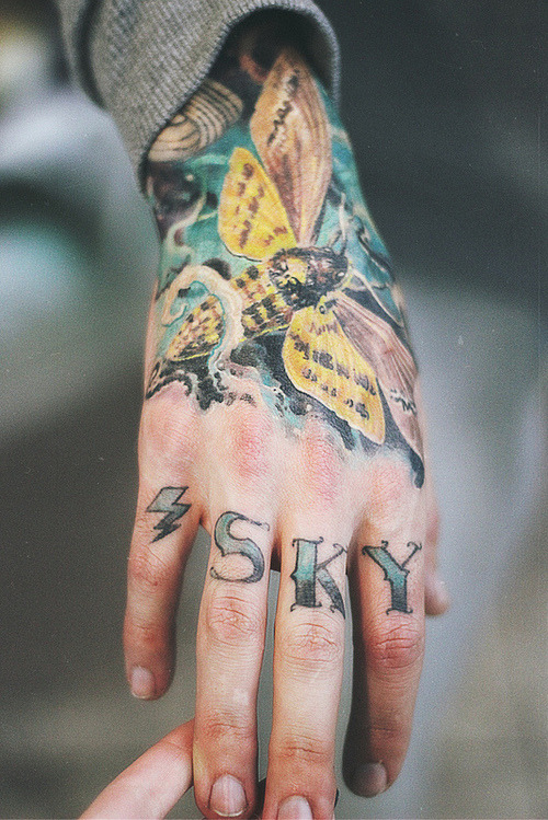 luckydolly13:  WaterColor Style Tattoo <3