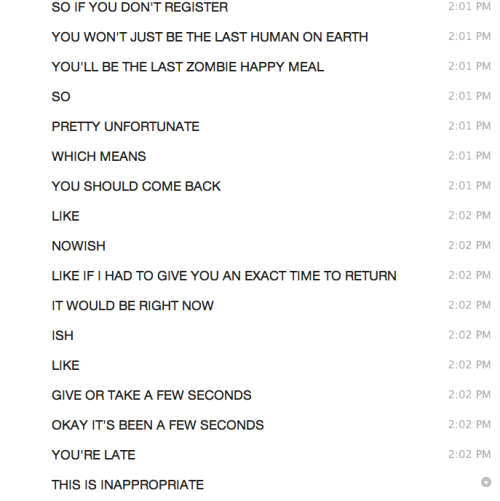 celestialcow:  And if thats not enough, I also got this text:  
