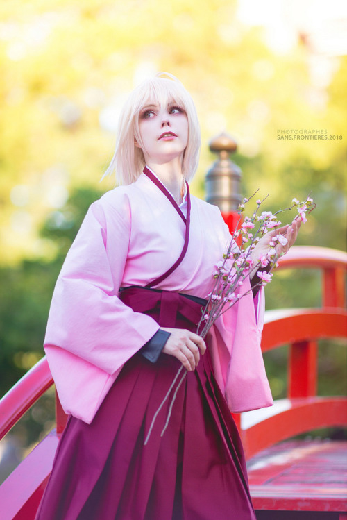  My Okita Souji costume :3~~cosplayer me (http://facebook.com/calssara.cosplay / http://instagram.co