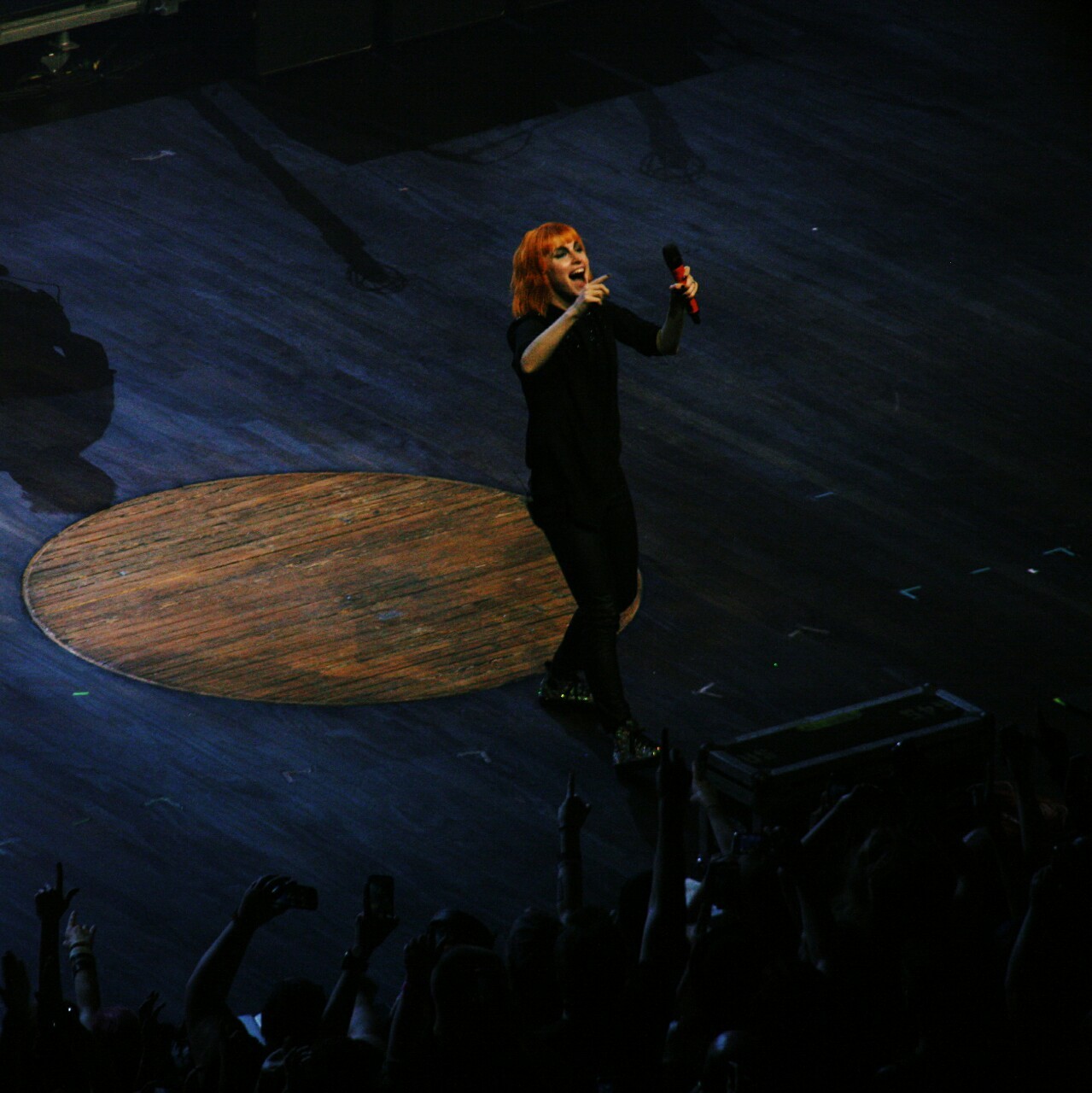 palerthanbone:  paramore last night in nashville!!