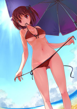 marusu-hime:  ほら、こうすると… | 格之 [pixiv]