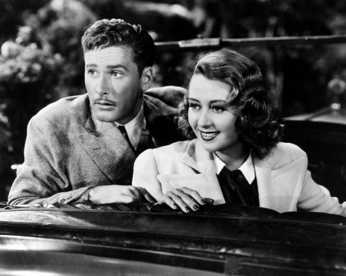 errolflynn: Errol Flynn and Joan Blondell in The Perfect Specimen (1937) + Hugh Herbert, Edward Ever