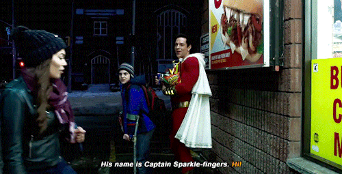 justiceleague:Shazam! (2019), dir. David F. Sandberg.