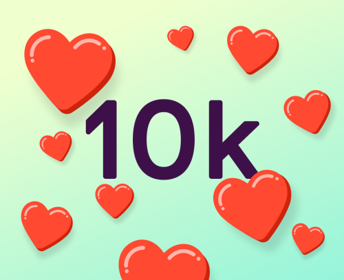 Thank You To Everyone Who Got Me To 10000 Likes!