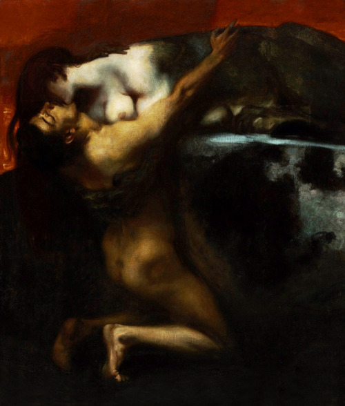 The Kiss of the Sphinx (1895) - Franz Von Stuck