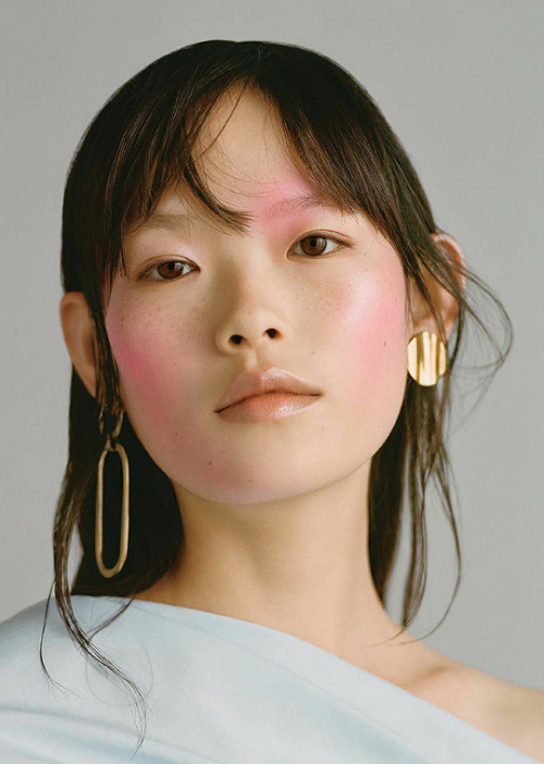 stylish-editorials: Xie Chaoyu photographed by Ben Toms for Allure Magazine (December 2017)