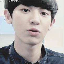celestyeol:  chanyeol getting all up in ur face like 