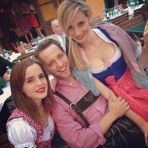 dailyemmawatson101:  Beautiful at Oktoberfest