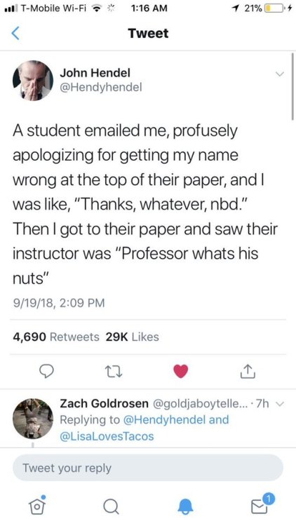 good-janet:starlit-captain:great-tweets:sorry, professor whats his nutsyou all forgot the most impor