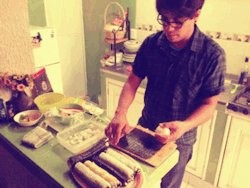 Sushi para la familia (Taken with GifBoom)