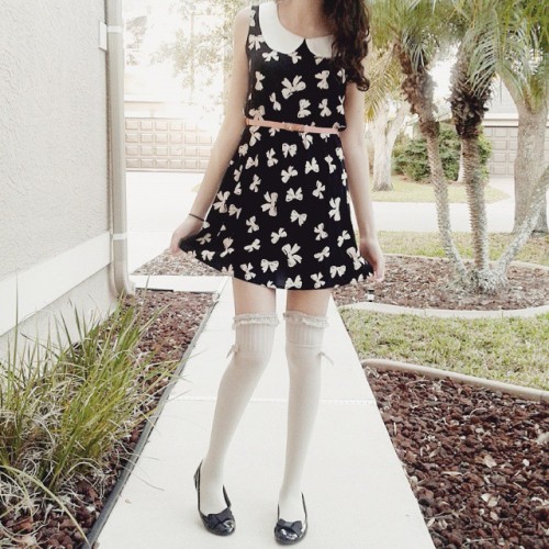 gasaii:Dress from Lovetokki ~ discount: strawberry | socks from Spree Picky~ discount: gasaii 