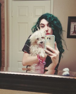 She hates me, but new hair color.