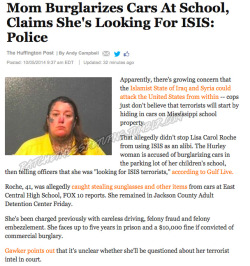 ratchetmessreturns:  did she think “looking for ISIS” was a good excuse? lmao