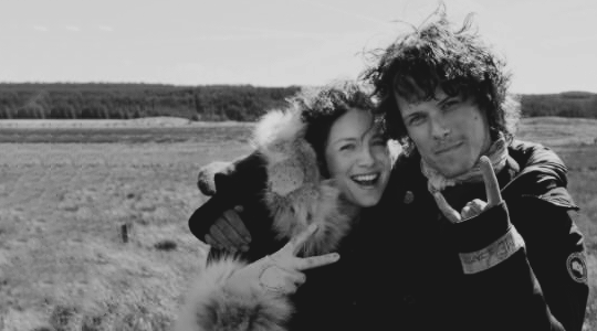 Jamie & Claire from the Outlander series