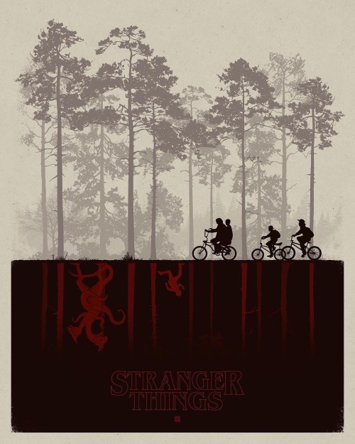 levelfivelaserlotus: Check out these amazing fan posters for Stranger Things! I’m saving all t