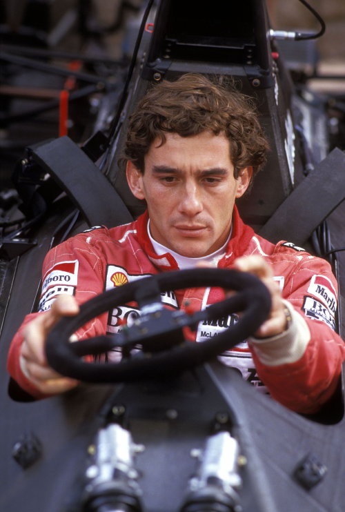 Ayrton Senna da Silva (21 March 1960 – 1 May 1994), a Brazilian Formula One Champion in 1988, 1990 a