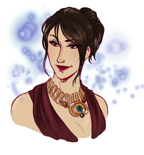 kiffdrawsstuff:Morrigan features.