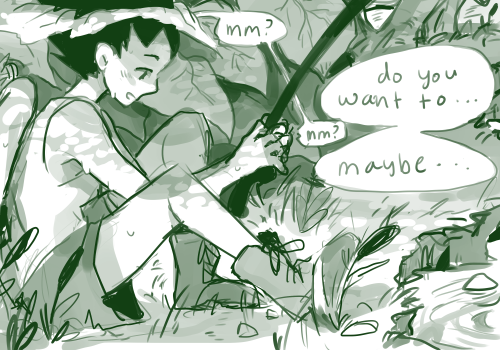 beepsiart: ohhh my gosh im trash here’s my concentrated trash comic