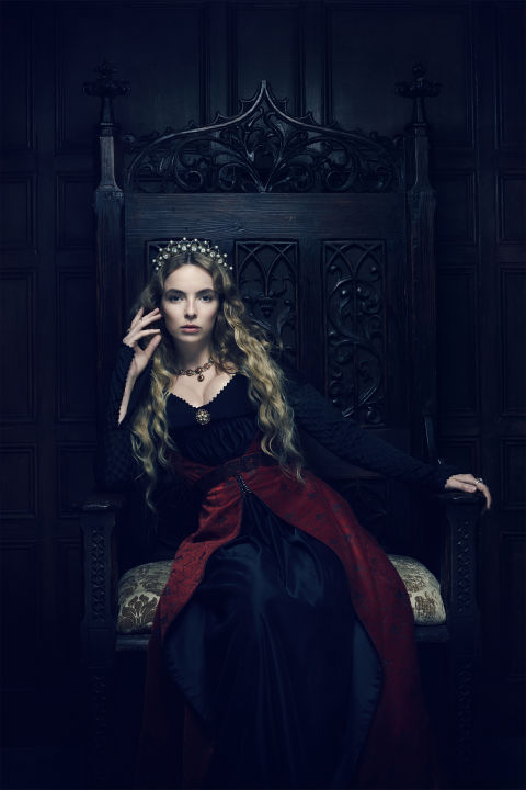 Jodie Comer as Elizabeth of York in The White Princess