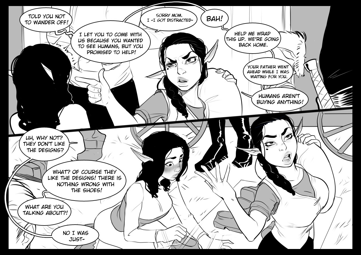 Aaaand this is it for chapter 1! I don&rsquo;t think I ever enjoyed working on