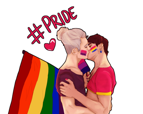 ashayathyla:happy pride from geralt and jaskier!-see all my posts early on patreon @spencerb