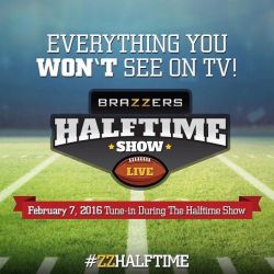 Today Is The Day! Watch @Brazzersofficial Half Time Show For Our Live Performance.