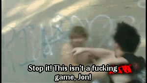 explicitly-violent:  His face at the end of this promo always makes me laugh.   Sami
