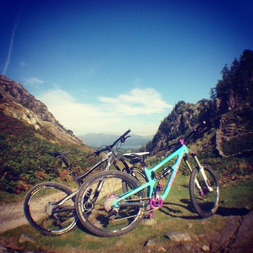 hopetech:  Nothing beats a bit of #lakedistrict riding… #hopetech #teamgreen #keswick #enduro #fwf