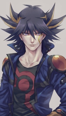 kuroshya:Yusei Fudo - Yu-gi-Oh! 5D’s  Source: Twitter Artist: @rocuro_fox (ロクロ@FOX )