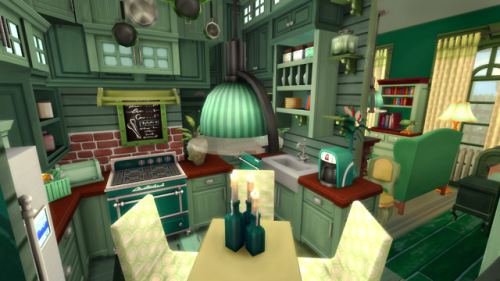 Quirky Green Cottage