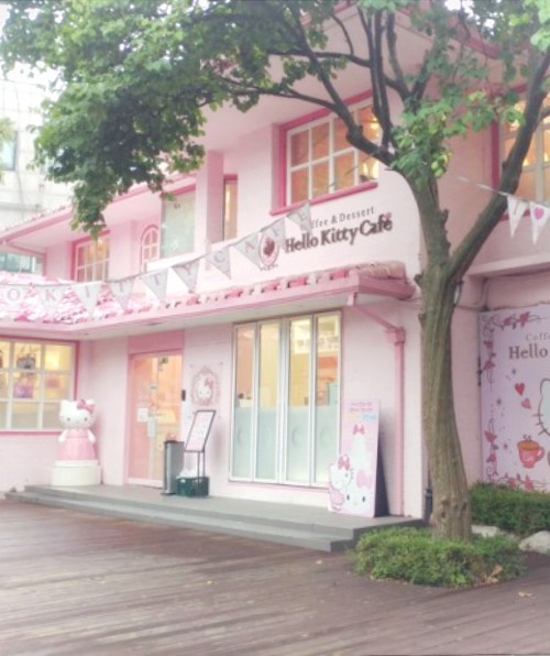 Hello Kitty Cafe In Hongdae